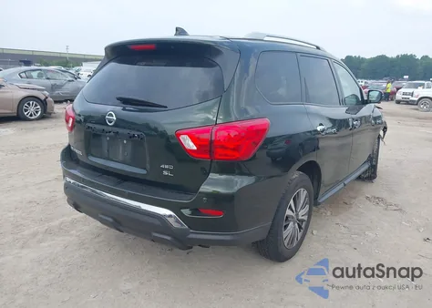 2019 Nissan Pathfinder Sl from USA, damaged, VIN 5N1DR2MM3KC644296